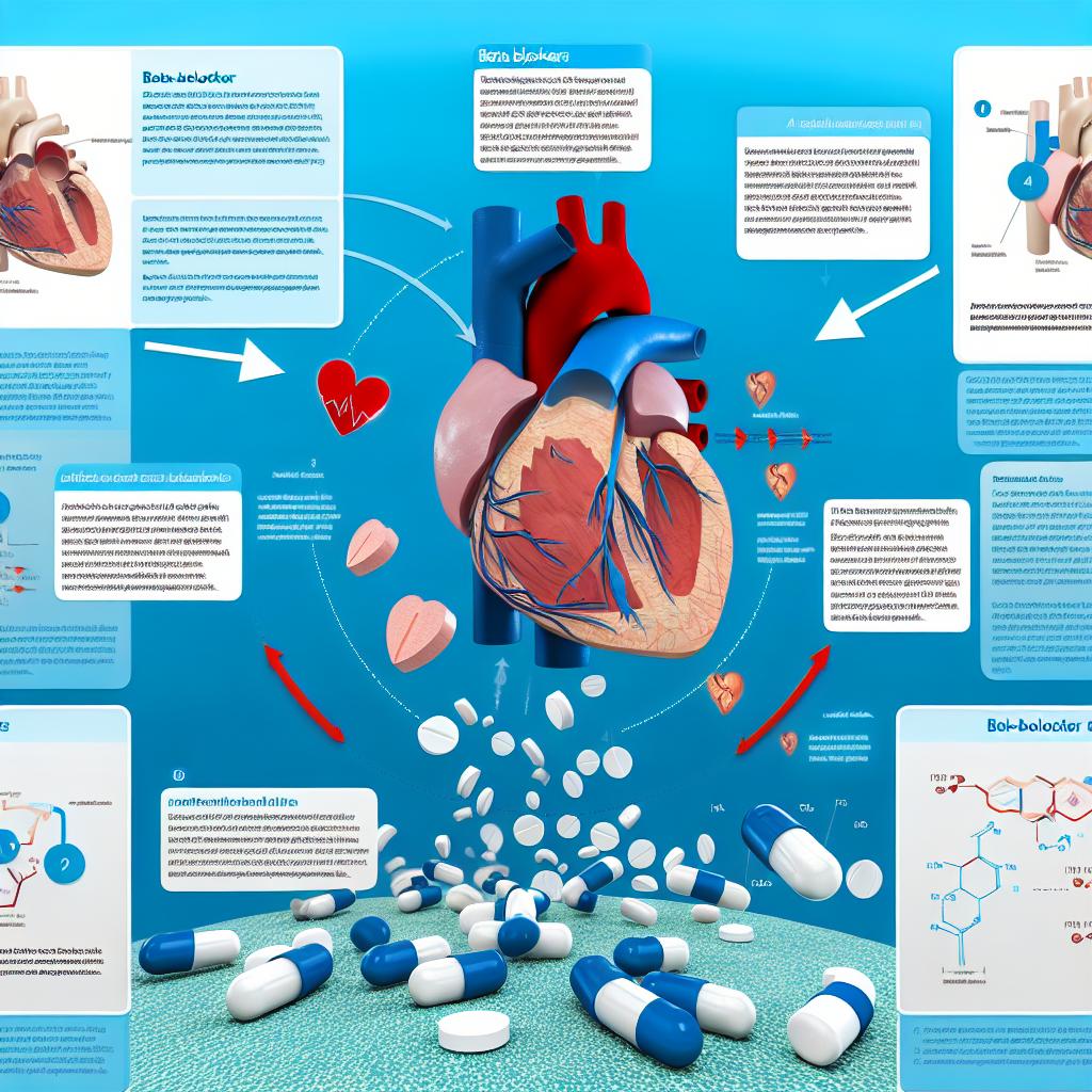 The role of beta-blockers in treating heart conditions.