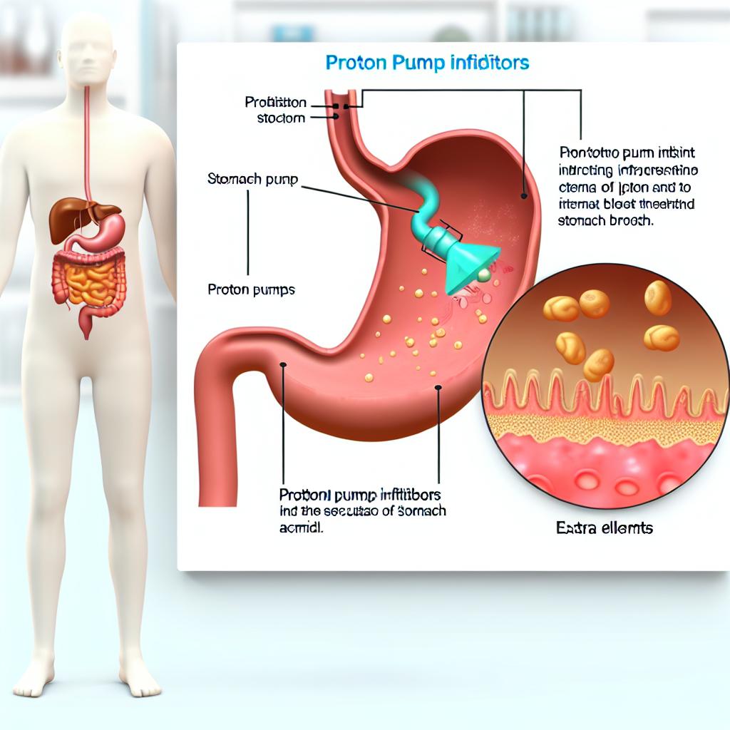 The significance of proton pump inhibitors for acid reflux.