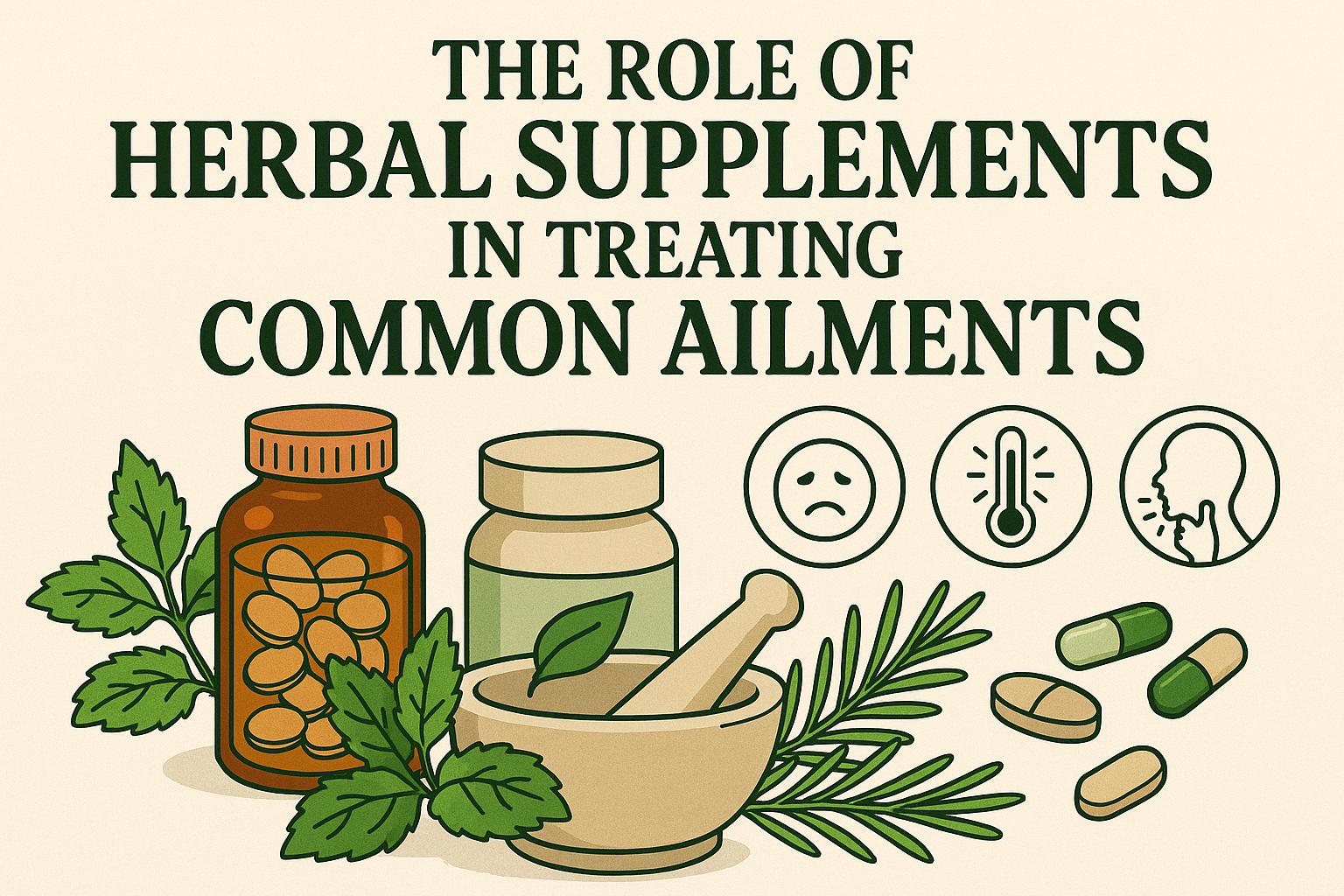The role of herbal supplements in treating common ailments.
