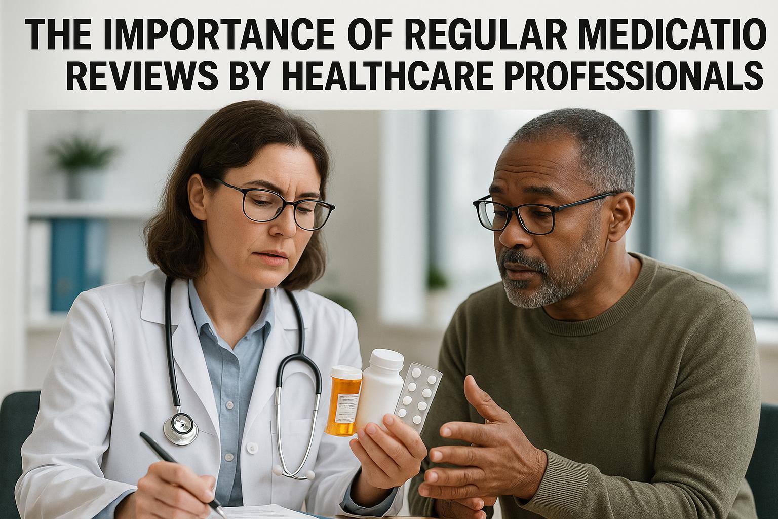 The importance of regular medication reviews by healthcare professionals.