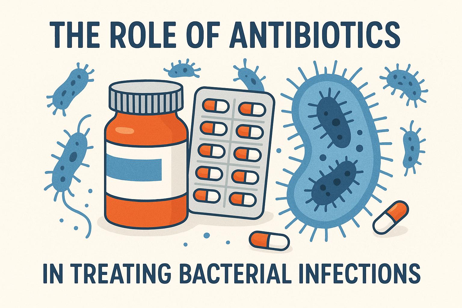 The role of antibiotics in treating bacterial infections.